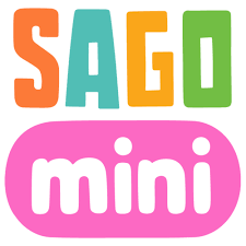 Mini Pet Cafe, Mini World, Mini Road Trip, Mini Ocean Swimmer's Logo